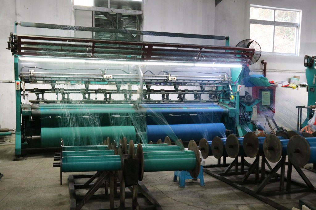 安全網的生產過程 安全網的生產過程